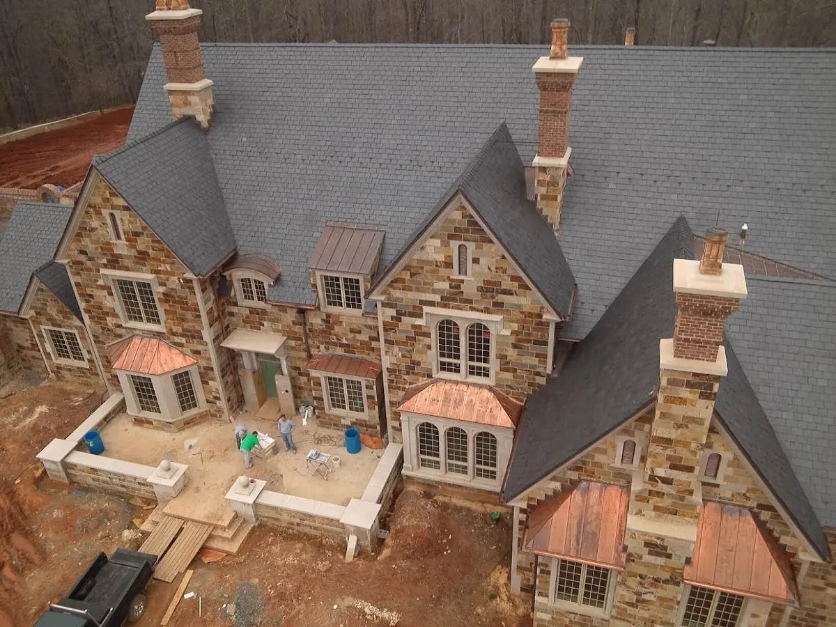 Craftsman Roofing Gutter Guard Installation project in Simons